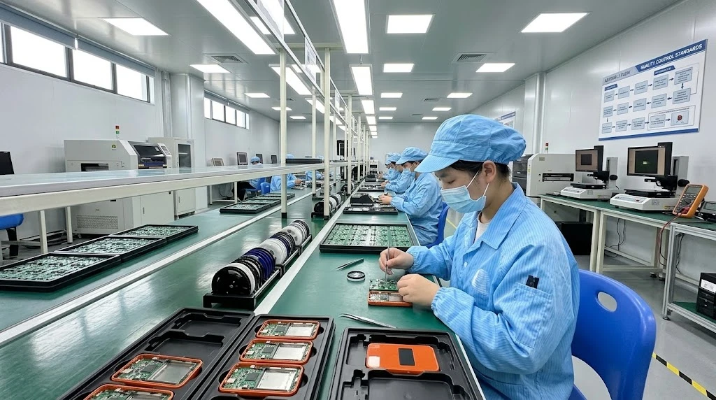 Factory production line assembling tour guide systems for OEM and ODM orders Factory production line assembling tour guide systems for OEM and ODM orders
