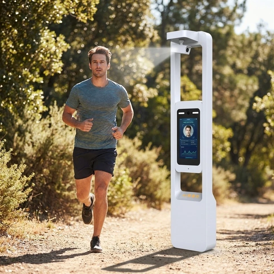 Contactless running experience,Yingmi smart trail zero wearable devices