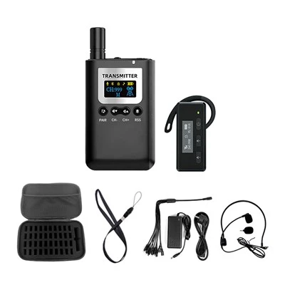 Wireless Tour Guide System With Noise Cancellation