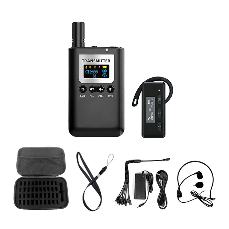 Wireless Tour Guide System With Noise Cancellation