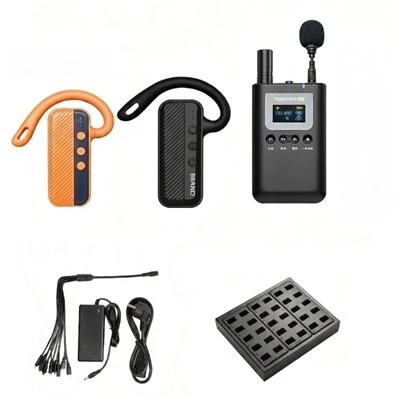 2.4GHz Noise-Cancelling Tour Guide System